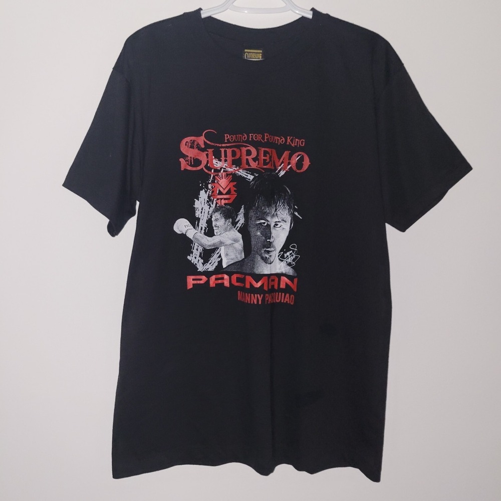 Clothesline Manny Pacquiao Pound For Pound Boxing T-Shirt Men's Size 2XL XXL